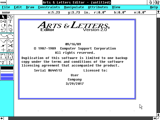 Arts and Letters 2.0 - Splash